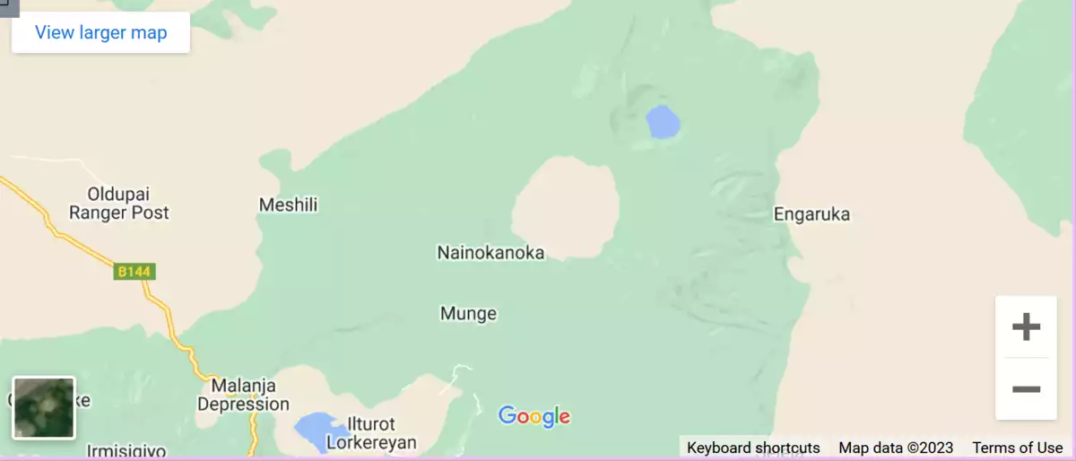 Explore Serengeti National Park with JM Tours - Map