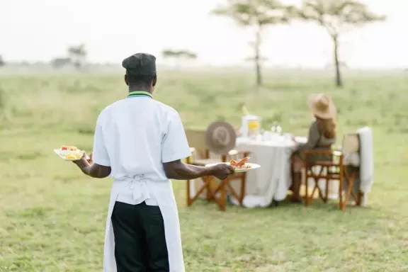 Serengeti Bush Breakfast - Enjoying a Memorable Morning Feast